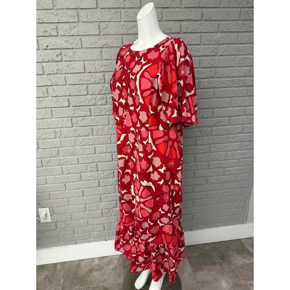 Rhode X Target Zinnia Women’s Floral Print Bell Sleeve Dress Size 18 - Picture 6 of 13